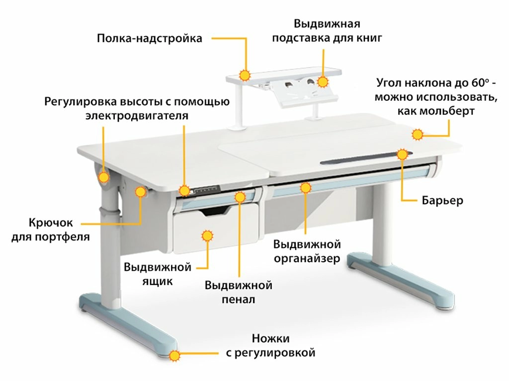 Подставка выдвижная для стола