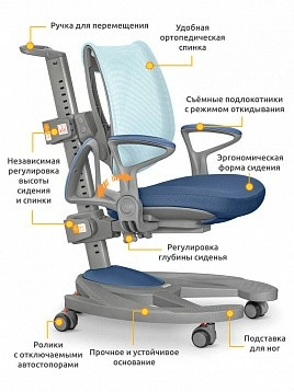 Детское кресло Mealux Galaxy (Y-1030)