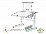 Детский стол Mealux Ergowood-L Multicolor Max Energy (BD-810 MC Energy+BD P17)