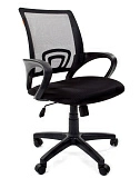 Офисное кресло Chairman 696 black (ткань/сетка) фото
