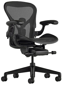 Кресло Herman Miller Aeron Black Onyx (Gaming), размер A фото