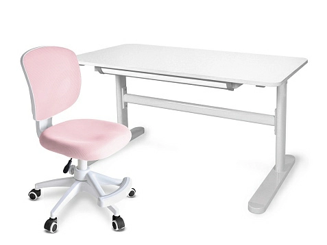 Комплект Ergokids: парта Boston + кресло Soft Air Lite (TH-210 Lite W + Y-240 Lite)
