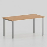 Стол лофт на П-образных опорах, серый, 180 см фото