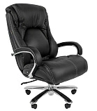 Офисное кресло Chairman 402 (натуральная кожа/экокожа) фото
