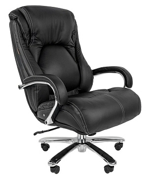 Офисное кресло Chairman 402 (натуральная кожа/экокожа) фото