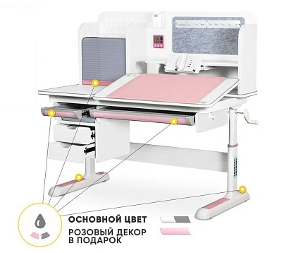 Детский стол ErgoKids Winnipeg Max Multicolor (BD-630 Max Multicolor)