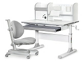 Комплект Mealux: парта Edmonton Multicolor + кресло Ortoback (BD-610 W/MC + Y-508)