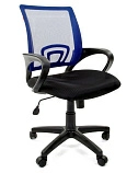 Офисное кресло Chairman 696 black (ткань/сетка) фото