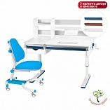 Комплект Kinderzen Wunderkind Multicolor парта + кресло