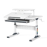 Детский стол Ergokids Aspen с полкой S-50