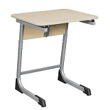 Стол ученический 1-местный с наклон. столешницей Дэми СУТ.74 Р (5-7 гр. роста)