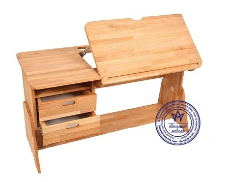 Парта Школярик с тумбой С-412-1 левая (120 см)