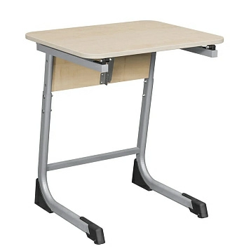 Стол ученический 1-местный с наклон. столешницей Дэми СУТ.74 Р (5-7 гр. роста)