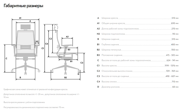 Кресло Samurai L2-5D-TS /Kc00/Nc00/D04P/H2cL-3D(M26.B32.G25.W03) фото