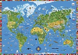Защитная накладка на столы Moll Карта мира