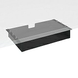 Металлическая подвесная полка под стол Ergostol Slot 0,45 м фото