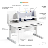 Стол с электроприводом Ergokids Electro Multi BD-730 с надстройкой