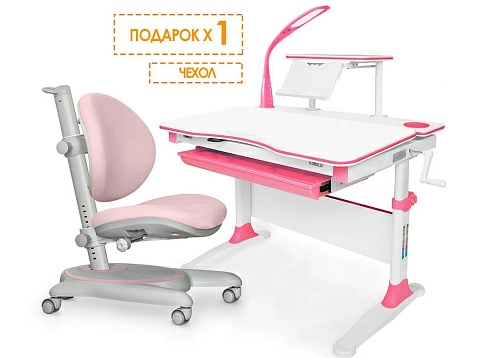 Детский комплект Mealux: парта EVO Diego + кресло Ortoback (Evo-30 + Y-508)