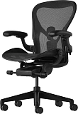 Кресло Herman Miller Aeron Black Onyx (Gaming), размер A фото