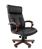 Офисное кресло Chairman 421 (натуральная кожа/экокожа, мультиблок) фото