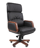 Офисное кресло Chairman 417 (натуральная кожа/экокожа, мультиблок) фото