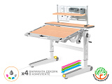Детский стол Mealux Ergowood-L Multicolor Max Energy (BD-810 MC Energy+BD P18)