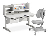 Комплект Mealux: стол Electro 730 + надстройка + кресло Onyx Duo (BD-730 + надстройка + Y-115)