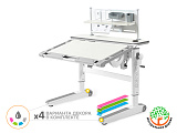 Детский стол Mealux Ergowood-M Multicolor Max Energy (BD-800 MC Energy+BD P18)