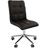 Офисное кресло Chairman 030 хром (экокожа) фото