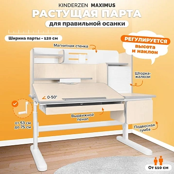 Детский стол Kinderzen Maximus